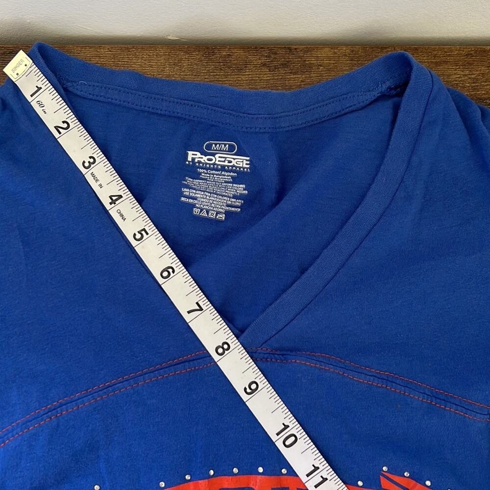 Collegiate Florida Gator Mid-Sleeve Jersey Style Slim Fit Tee - Picture 8 of 10